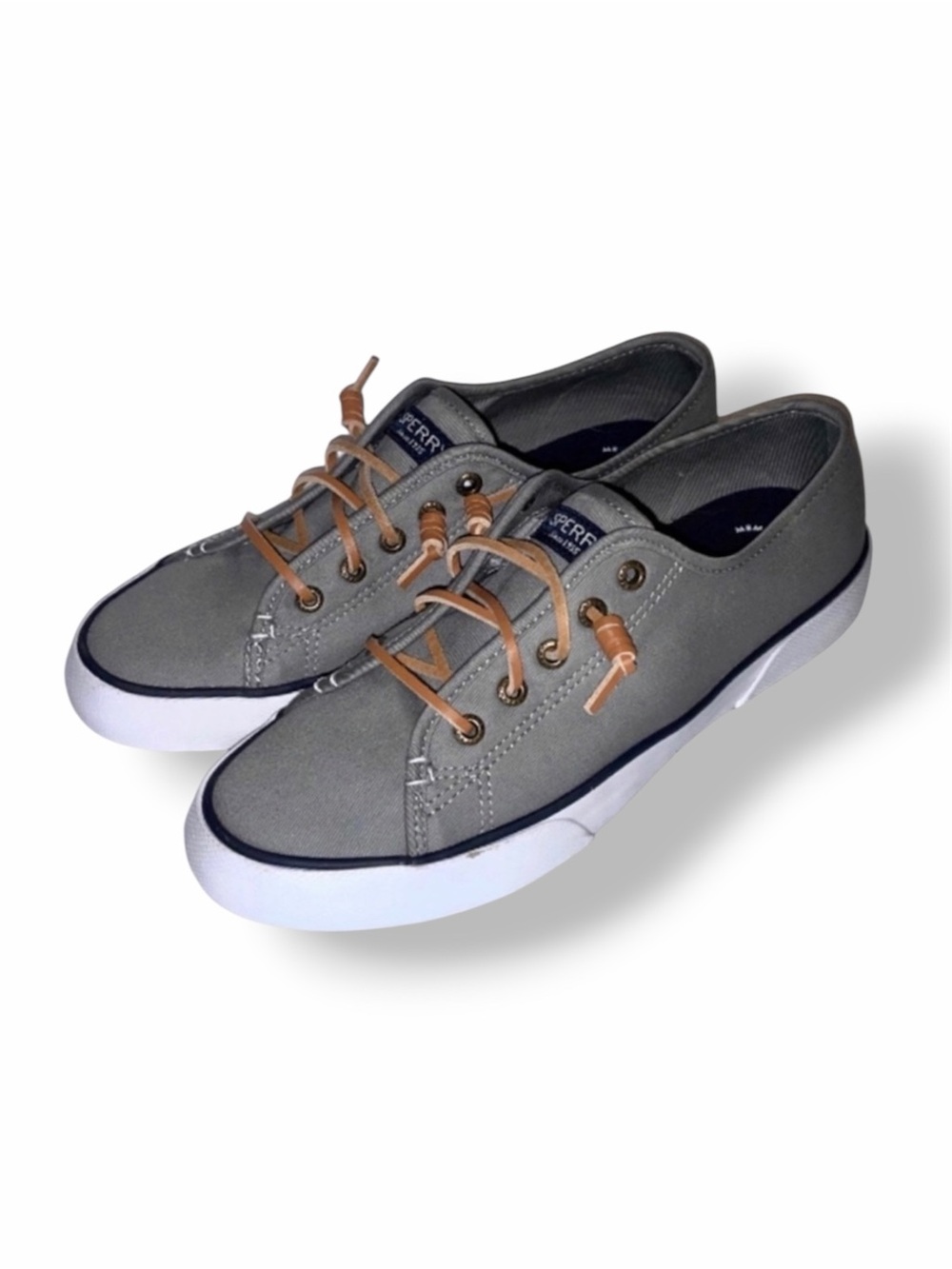 Sperry NWOT Top Sider Women's - PIER VIEW Sneaker Size 7 1/2 Grey 7.5 NWOT